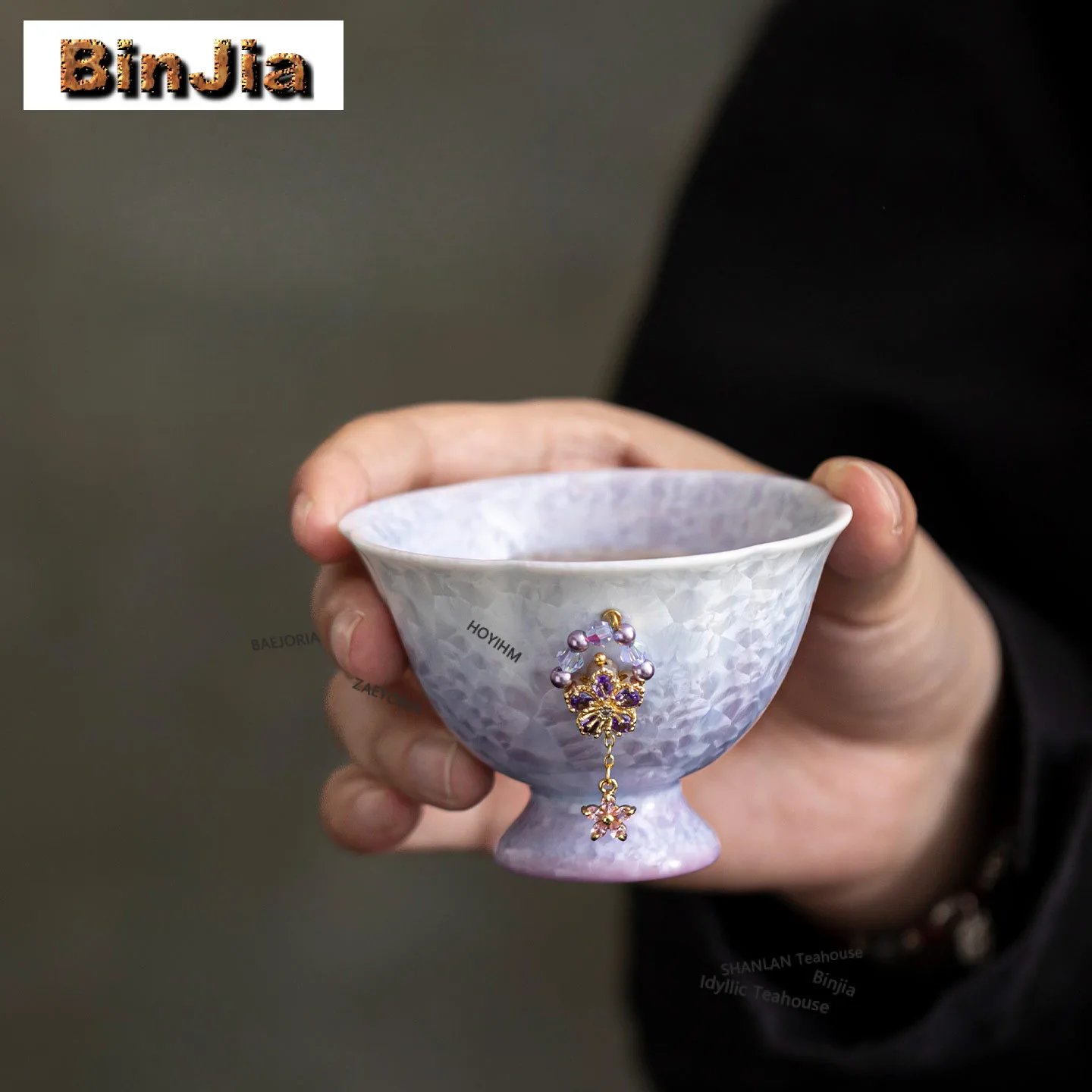 Kiln Fambe Crystal Glaze Curium Nail Teacup Boutique Tea Bowl Mug Tea-tasting Meditation Cup Chazhan Master Cups Household Cha
Kiln Fambe Crystal Glaze Curium Nail Teacup Boutique Tea Bowl Mug Tea-tasting Meditation Cup Chazhan Master Cups Household Cha