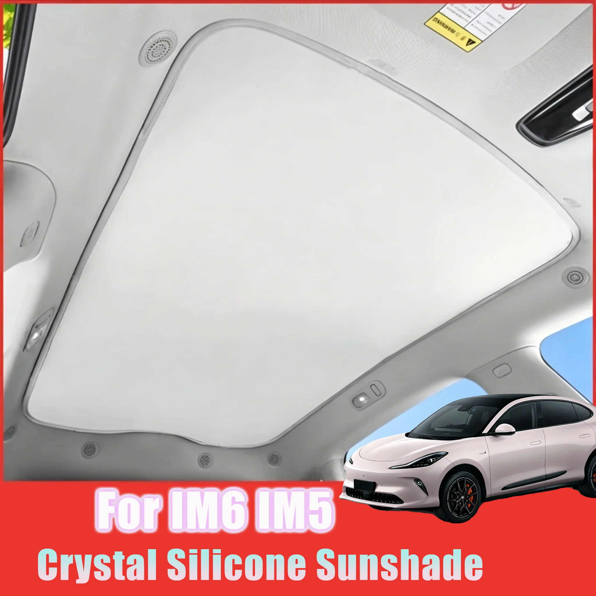 For IM6 IM5 One-piece Sunroof Sunshade, New Car Interior Thermal Insulation And Summer Silicone Sun Protection Car Accessories
For IM6 IM5 One-piece Sunroof Sunshade, New Car Interior Thermal Insulation And Summer Silicone Sun Protection Car Accessories