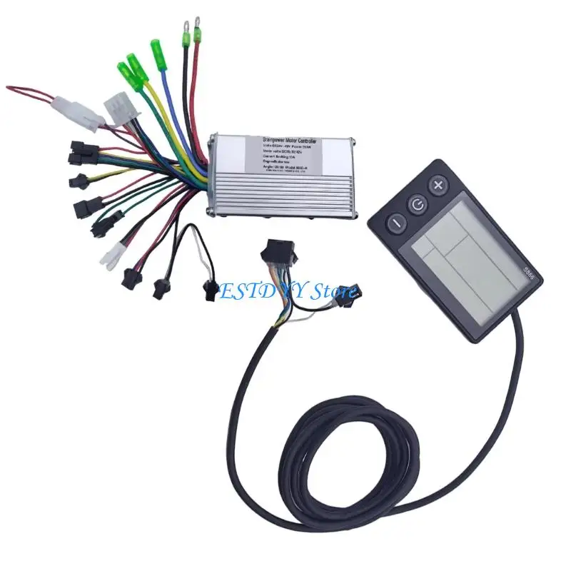 G6DE Shocked Resistant LCD Display Controller Electric Bicycles Scooters Speedometers Universals Tooless Setups
G6DE Shocked Resistant LCD Display Controller Electric Bicycles Scooters Speedometers Universals Tooless Setups