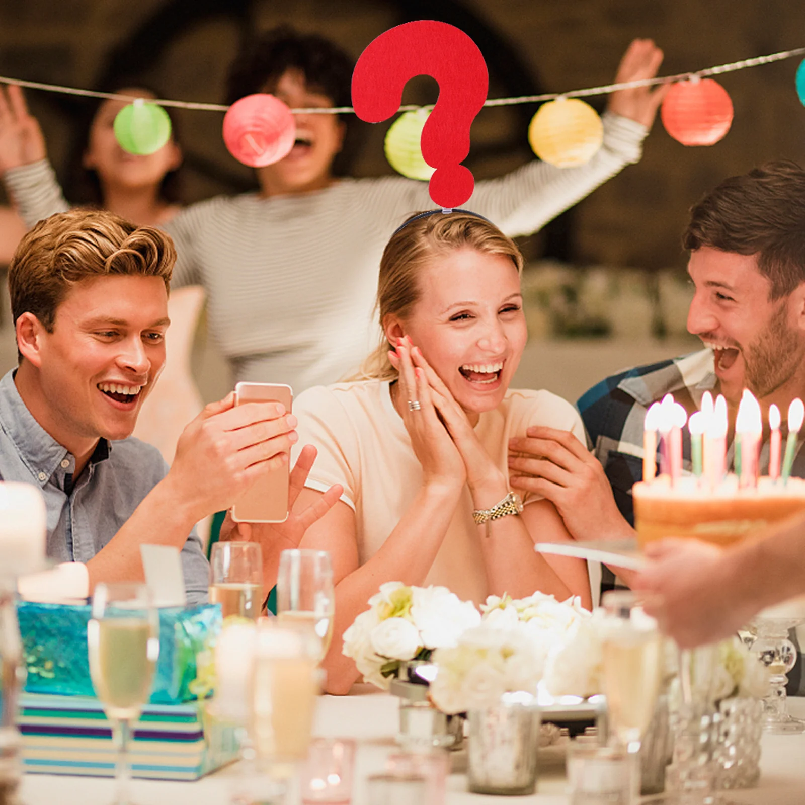 2 шт., повязка для волос с вопросительным знаком, забавный головной убор для вечеринки, фестиваля, украшение, реквизит для автопортрета, легкая, удобная одежда для волос
2 шт., повязка для волос с вопросительным знаком, забавный головной убор для вечеринки, фестиваля, украшение, реквизит для автопортрета, легкая, удобная одежда для волос