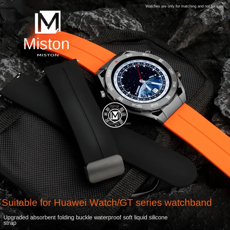 Magnetic strap for Huawei smartwatch GT3 watch GT2 strap silicone folding buckle strap Watch3/4Pro sports soft wristband 20/22mm
Magnetic strap for Huawei smartwatch GT3 watch GT2 strap silicone folding buckle strap Watch3/4Pro sports soft wristband 20/22mm
