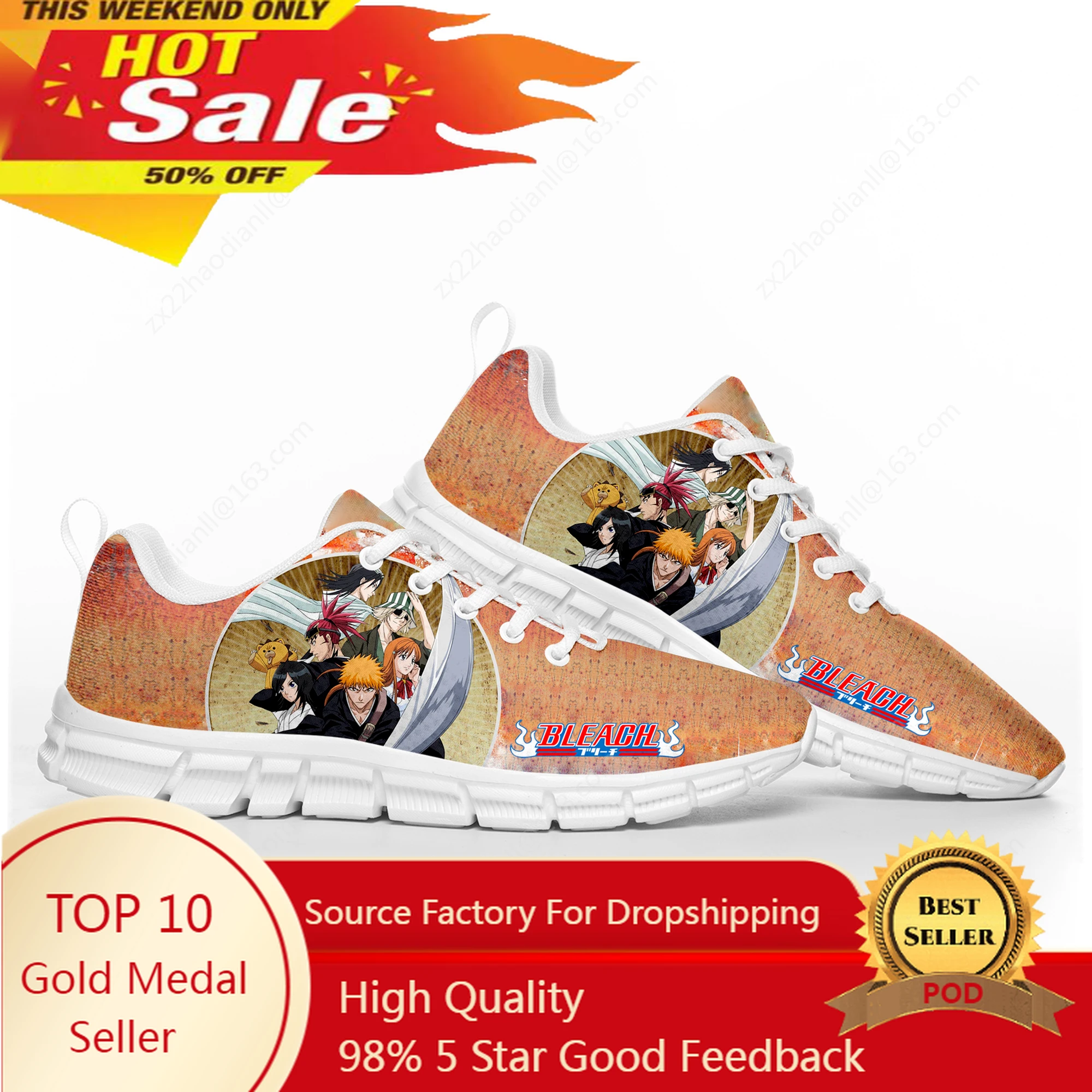 Bleach Kurosaki Ichigo Sports Shoes Mens Womens Teenager Kids Children Sneakers Custom High Quality Sneaker Couple White Shoe
Bleach Kurosaki Ichigo Sports Shoes Mens Womens Teenager Kids Children Sneakers Custom High Quality Sneaker Couple White Shoe