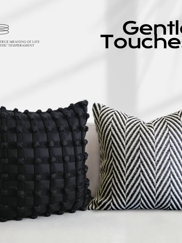 Modern Simple High-End Living Room Sofa Pillow Long Waist Pillow Bedroom Cushion Cover Soft Home Decor Nordic Style Square Pi...
Modern Simple High-End Living Room Sofa Pillow Long Waist Pillow Bedroom Cushion Cover Soft Home Decor Nordic Style Square Pi...