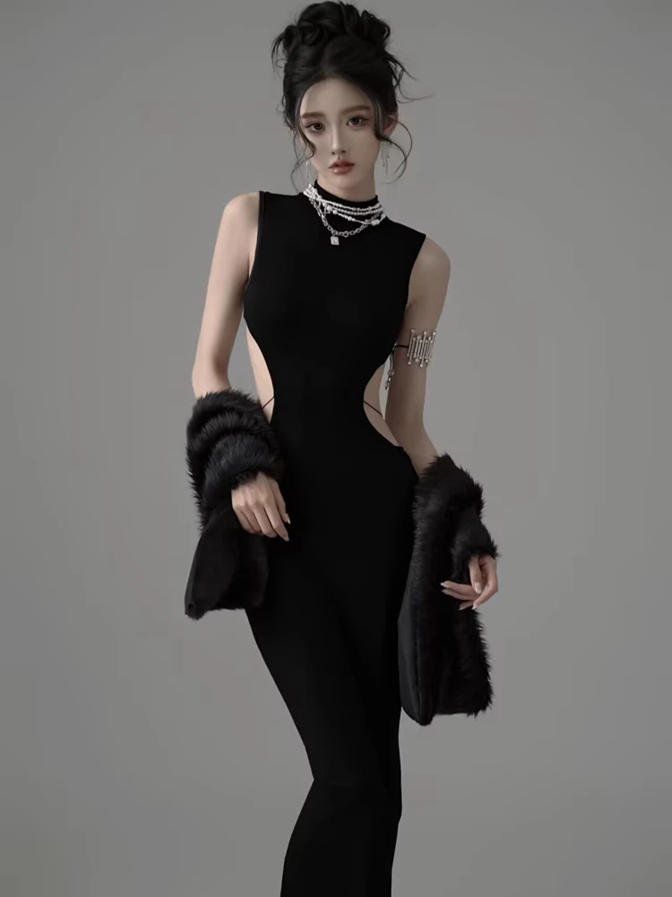 Elegant Black Dress for Photo Shoot Artistic Photography Personal Image Portrait Styling Stage Costume No Brand Registered Tr...
Elegant Black Dress for Photo Shoot Artistic Photography Personal Image Portrait Styling Stage Costume No Brand Registered Tr...