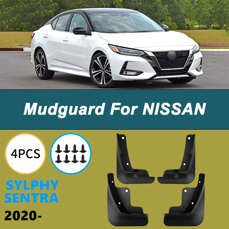 For Nissan Sylphy Sentra 2020-2025 2021 Automotive Tire Mudguard Waterproof Prevent Mud Splashing Car Mud Flaps 4pcs Accessories
For Nissan Sylphy Sentra 2020-2025 2021 Automotive Tire Mudguard Waterproof Prevent Mud Splashing Car Mud Flaps 4pcs Accessories