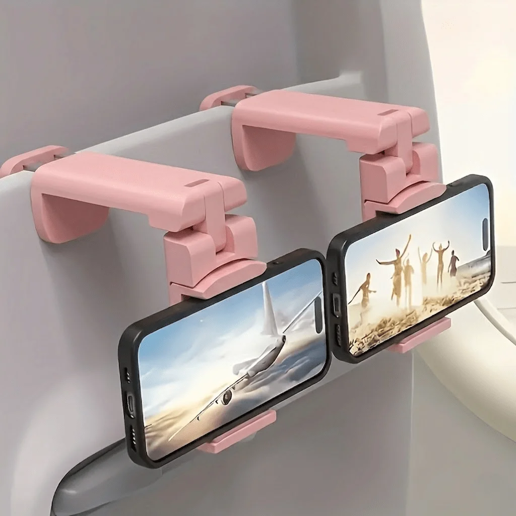 Foldable Airplane Phone Holder, Adjustable & Rotatable Portable Stand, Suitable for Flight, Train Seat and Desk Use
Foldable Airplane Phone Holder, Adjustable & Rotatable Portable Stand, Suitable for Flight, Train Seat and Desk Use