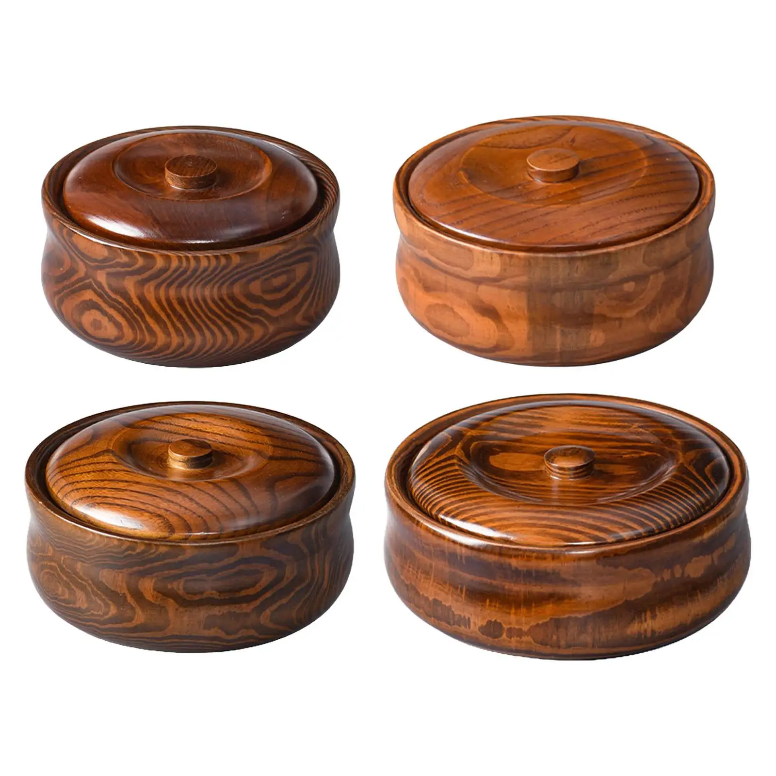 Wooden Bowl Wooden Ramen Bowl For Kitchen Solid Wood Durable For Soup Decorative Container Home Decoration Storage Serving Bowl
Wooden Bowl Wooden Ramen Bowl For Kitchen Solid Wood Durable For Soup Decorative Container Home Decoration Storage Serving Bowl