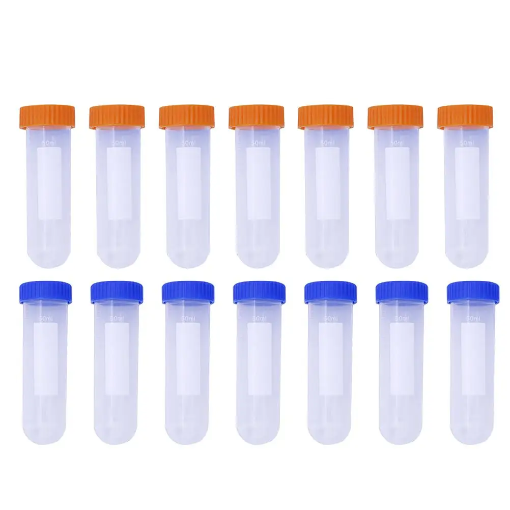 20 Pcs Lab Vials Storage Bottle Tubes Plastic Pipe Bulk Science Transparent Test Lids Caps Sample Container Laboratory School
20 Pcs Lab Vials Storage Bottle Tubes Plastic Pipe Bulk Science Transparent Test Lids Caps Sample Container Laboratory School