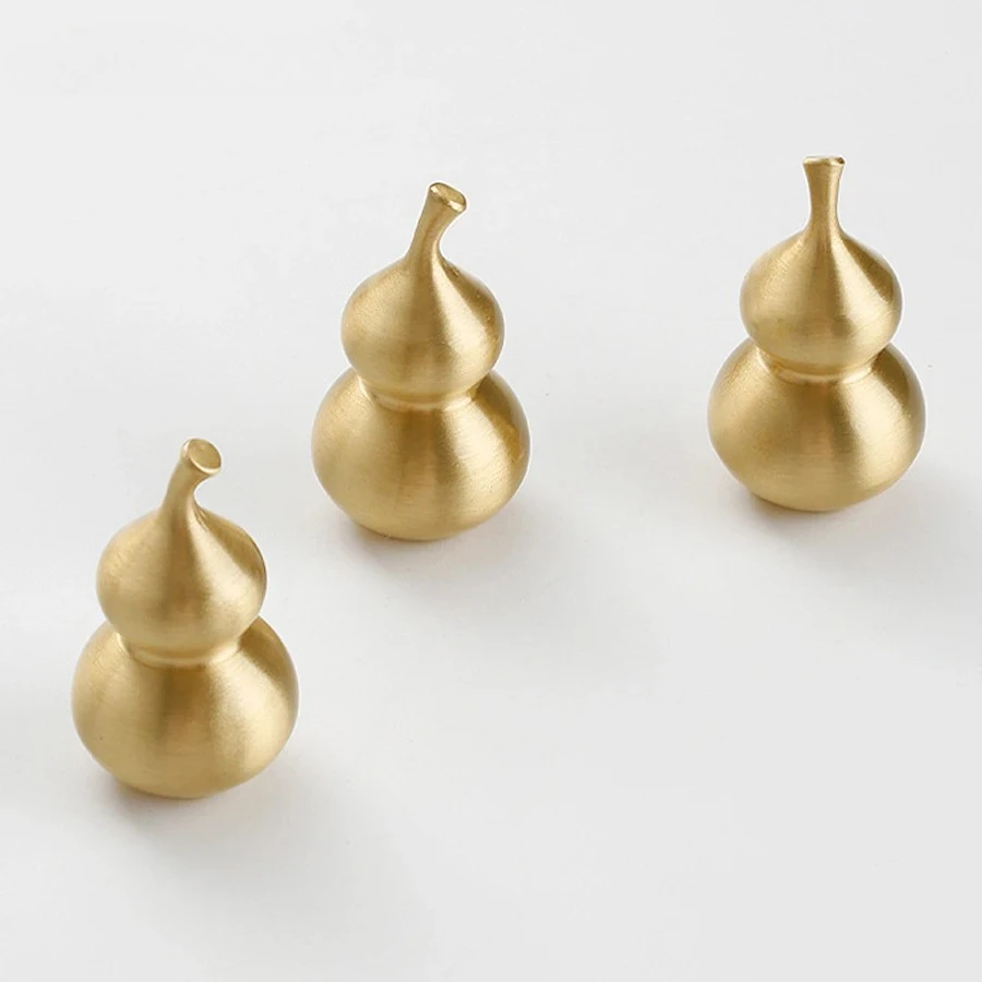 Gold Gourd Cabinet Furniture Knobs - Solid Brass Kitchen Dresser Drawer Handles, Artistic & Durable Hardware Closet Pulls
Gold Gourd Cabinet Furniture Knobs - Solid Brass Kitchen Dresser Drawer Handles, Artistic & Durable Hardware Closet Pulls