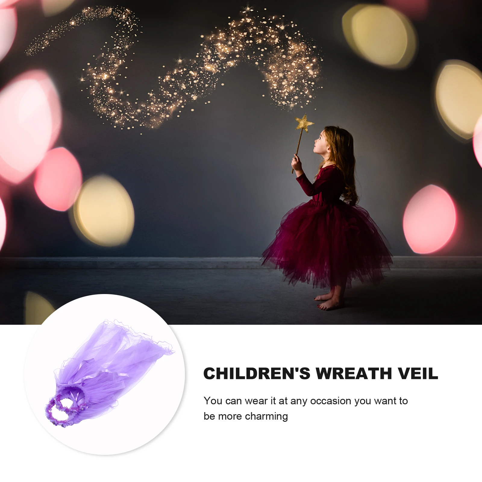 2pcs Floral Headband Garland Veil Hair Accessories for Girls Kids Bride Wedding Party Flower Headbands Headgear Beautiful
2pcs Floral Headband Garland Veil Hair Accessories for Girls Kids Bride Wedding Party Flower Headbands Headgear Beautiful