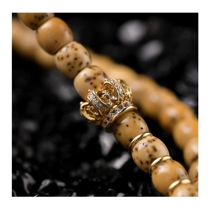 Golden Coronation Crown Bead Separation Wenwan Top Bead Back Cloud Bodhi Merlin Iron Core Bracelet Card Ring Accessories
Golden Coronation Crown Bead Separation Wenwan Top Bead Back Cloud Bodhi Merlin Iron Core Bracelet Card Ring Accessories