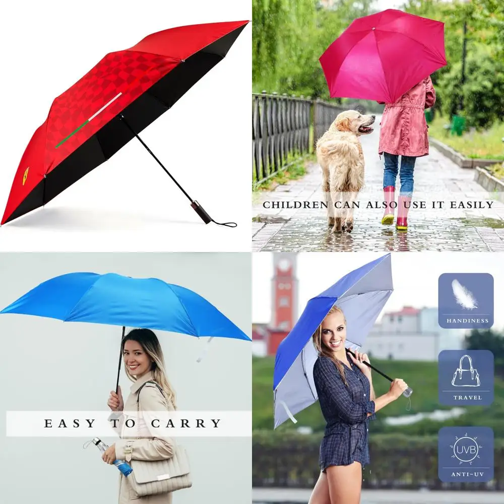 Compact Red Umbrella for Racing Enthusiasts - 41 Inches Open, Ideal for Sports Events and Outdoor Protection
Compact Red Umbrella for Racing Enthusiasts - 41 Inches Open, Ideal for Sports Events and Outdoor Protection