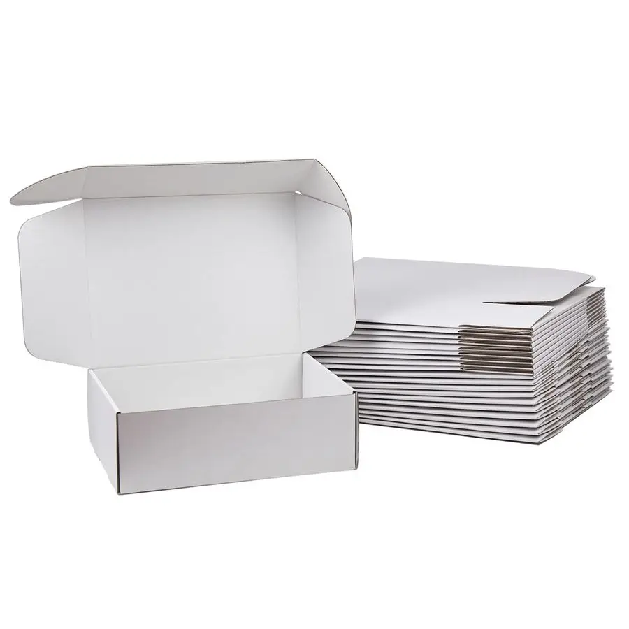Boxes 12x9x4 inches Pack of 20, White Corrugated Cardboard Box, Medium Mailing Boxes for Packaging Small Business
Boxes 12x9x4 inches Pack of 20, White Corrugated Cardboard Box, Medium Mailing Boxes for Packaging Small Business