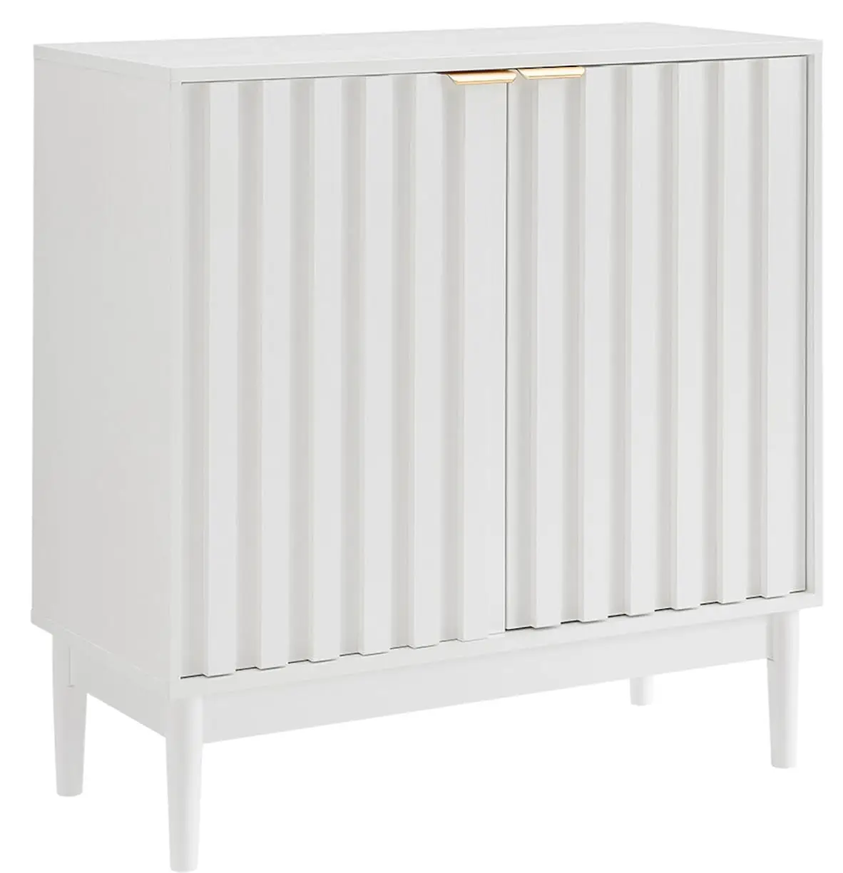 2 Door Fluted Sideboard Cabinet Adjustable Shelf 80x83cm Beech White Black Buffet Console On Legs, Customized
2 Door Fluted Sideboard Cabinet Adjustable Shelf 80x83cm Beech White Black Buffet Console On Legs, Customized