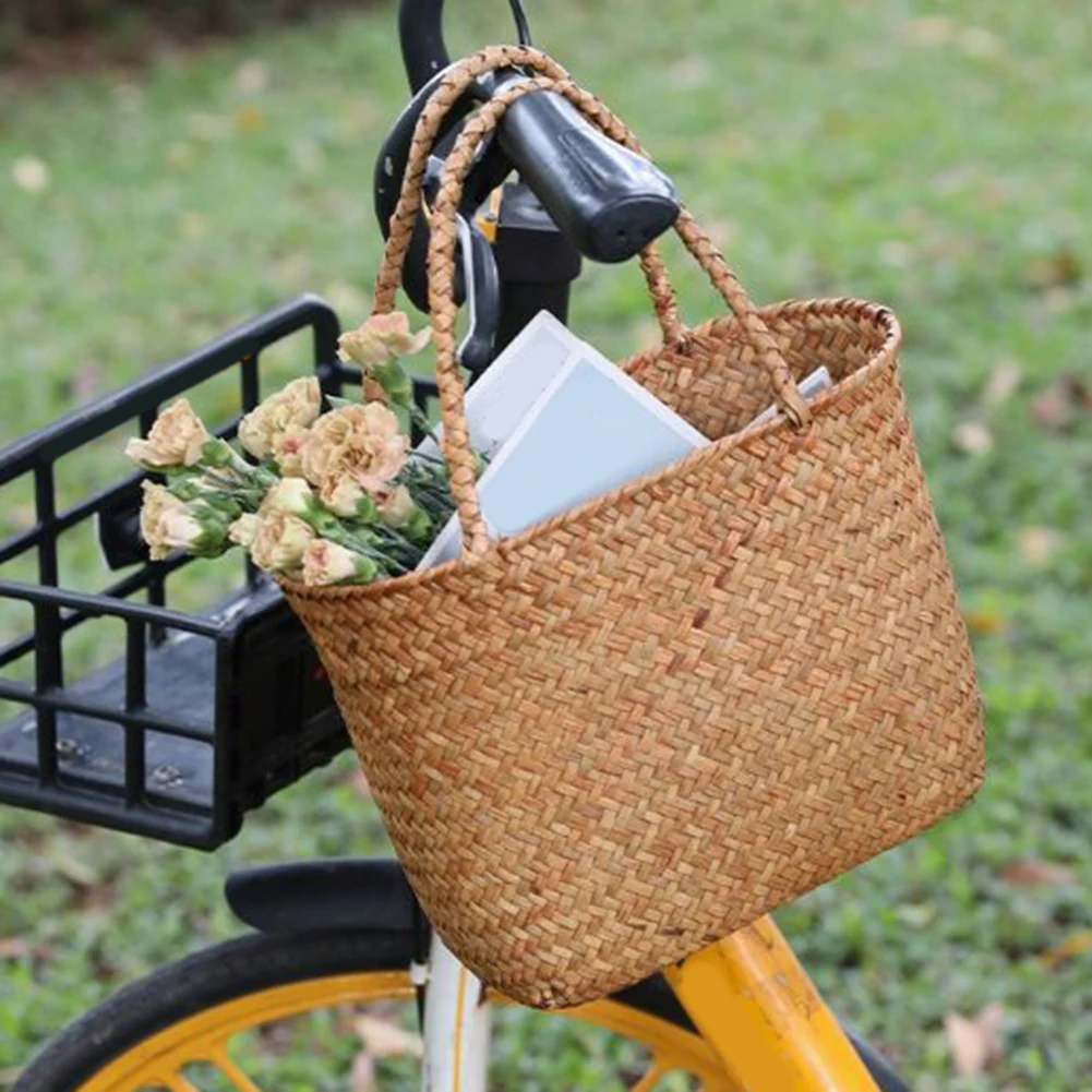 Woven Picnic Basket with Handle for Outdoor Picnics Camping and Home Storage 23x22.2x11cm and 30x15x22cm Straw Weaving
Woven Picnic Basket with Handle for Outdoor Picnics Camping and Home Storage 23x22.2x11cm and 30x15x22cm Straw Weaving