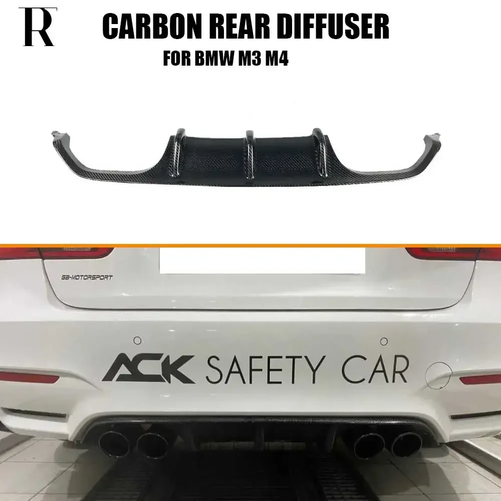 P Style Carbon Fiber Rear Bumper Diffuser For BMW F80 M3 F82 F83 M4 2014 - 2019 Auto Racing Car Rear Lip Splitter
P Style Carbon Fiber Rear Bumper Diffuser For BMW F80 M3 F82 F83 M4 2014 - 2019 Auto Racing Car Rear Lip Splitter