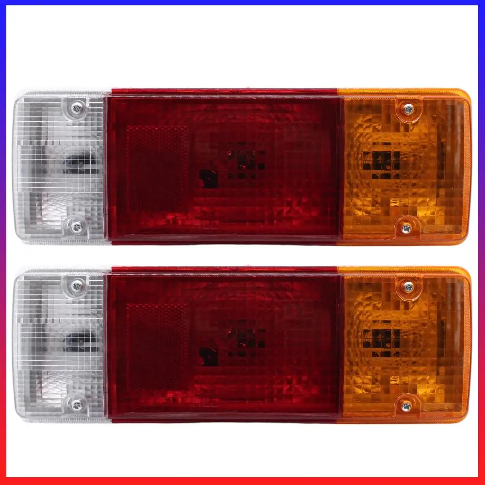 1 Pair Car Rear Bumper Light Square Plug Rear Brake Lights Replacement Taillight for Toyota Landcruiser 70 75 79 Series
1 Pair Car Rear Bumper Light Square Plug Rear Brake Lights Replacement Taillight for Toyota Landcruiser 70 75 79 Series