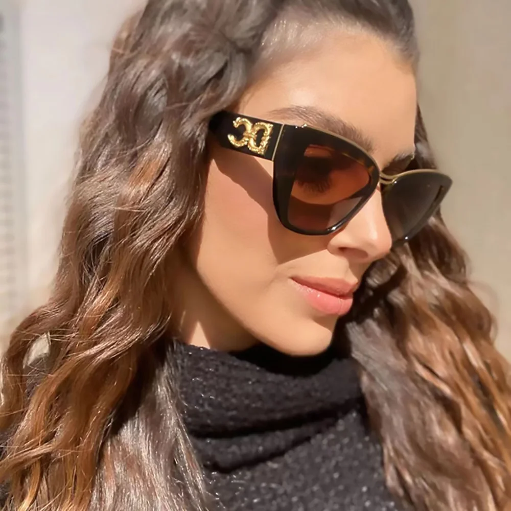Luxury Women Designer Cat Eye Sunglasses Fashion Gradient Sun Glasses Ladies Anti-reflective Outdoor Shades Eyewear Oculos UV400
Luxury Women Designer Cat Eye Sunglasses Fashion Gradient Sun Glasses Ladies Anti-reflective Outdoor Shades Eyewear Oculos UV400