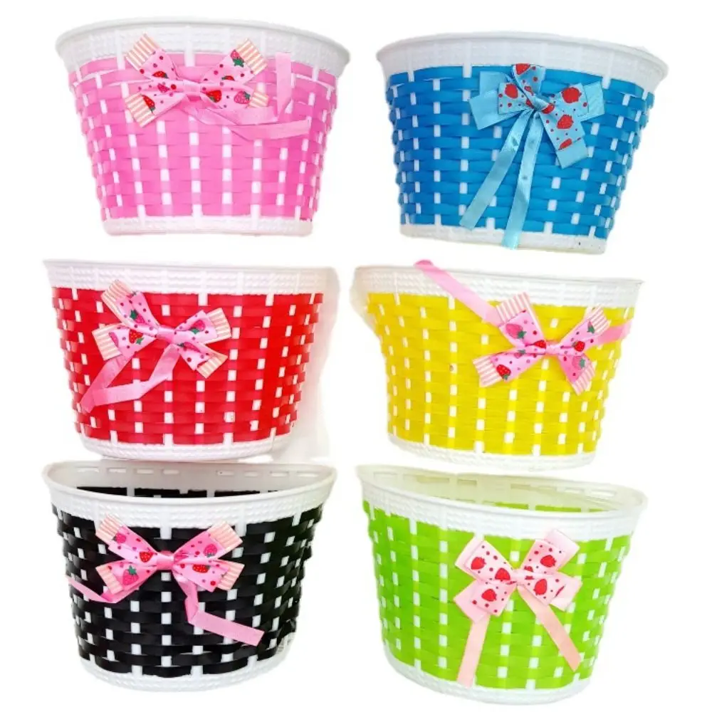 New Multicolors Children Bicycle Storage Hand Woven Scooter Handlebar Basket Bowknot Bag Bike Basket
New Multicolors Children Bicycle Storage Hand Woven Scooter Handlebar Basket Bowknot Bag Bike Basket