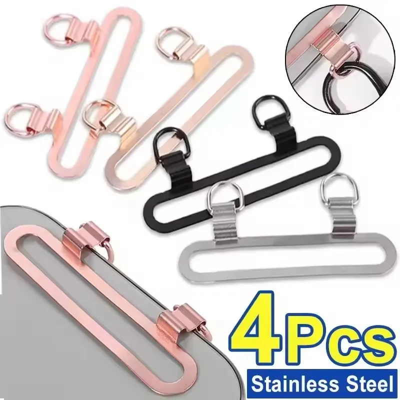 New Ultra Thin Metal Phone Lanyard Gasket Patch Stainless Steel Sturdy Hanging Cord Clips Accessories Cellphone Safety Connecter
New Ultra Thin Metal Phone Lanyard Gasket Patch Stainless Steel Sturdy Hanging Cord Clips Accessories Cellphone Safety Connecter