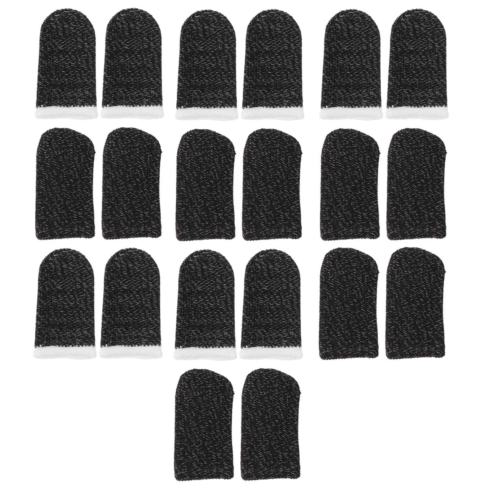 10 Pairs Sweat-proof Game Finger Comfortable Sleeves Gaming Cover Cots Thumb Silver Fiber
10 Pairs Sweat-proof Game Finger Comfortable Sleeves Gaming Cover Cots Thumb Silver Fiber