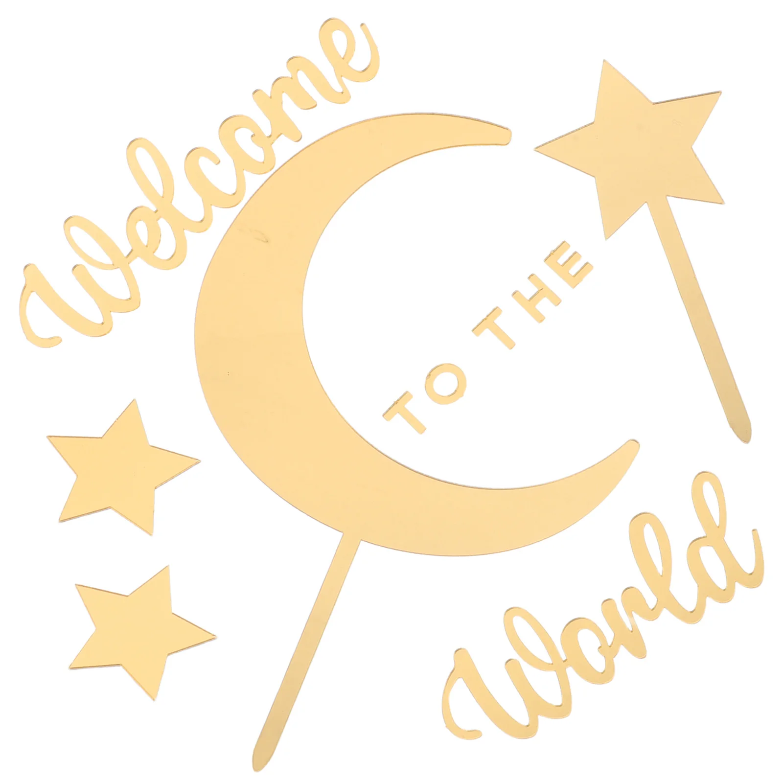 Baby Cake Decoration Moon Star Topper Party Supplies Golden Birthday Decorations Elegant Box Safe Materials Versatile Usage
Baby Cake Decoration Moon Star Topper Party Supplies Golden Birthday Decorations Elegant Box Safe Materials Versatile Usage