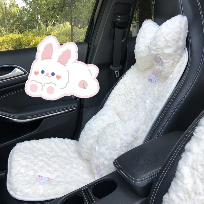 New Plush Cartoon Car Seat Cushion Full Set Anti Slip Soft Auto Seat Cushion Cover Pad Decoration Interior Accessories Universal
New Plush Cartoon Car Seat Cushion Full Set Anti Slip Soft Auto Seat Cushion Cover Pad Decoration Interior Accessories Universal