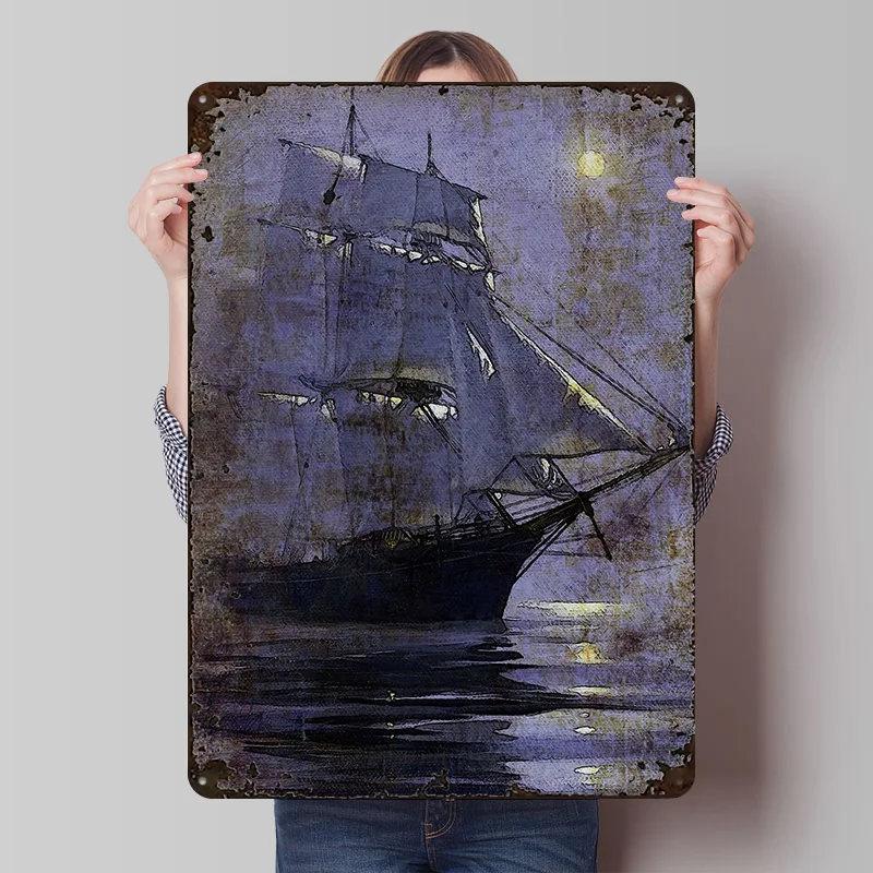 Винтажный металлический постер с изображением старого корабля, на заказ, ретро-декор для стен, для украшения мужской комнаты, аксессуары для игрового бара, для дома
Винтажный металлический постер с изображением старого корабля, на заказ, ретро-декор для стен, для украшения мужской комнаты, аксессуары для игрового бара, для дома