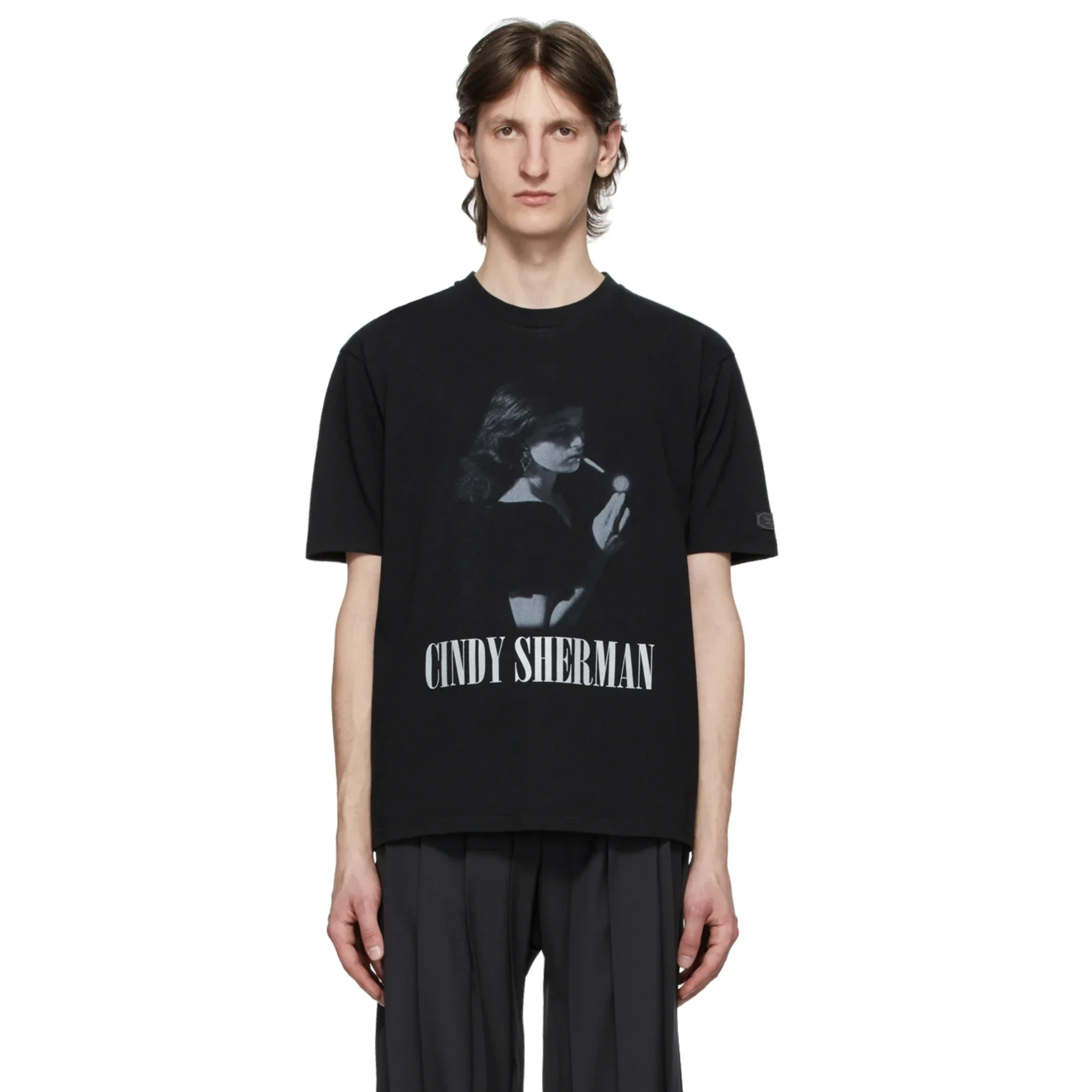 YOJI OOAK Undercover UC Takahashi Shield Smoking Women's Short sleeved T-shirt for Men and Women, niche designer
YOJI OOAK Undercover UC Takahashi Shield Smoking Women's Short sleeved T-shirt for Men and Women, niche designer