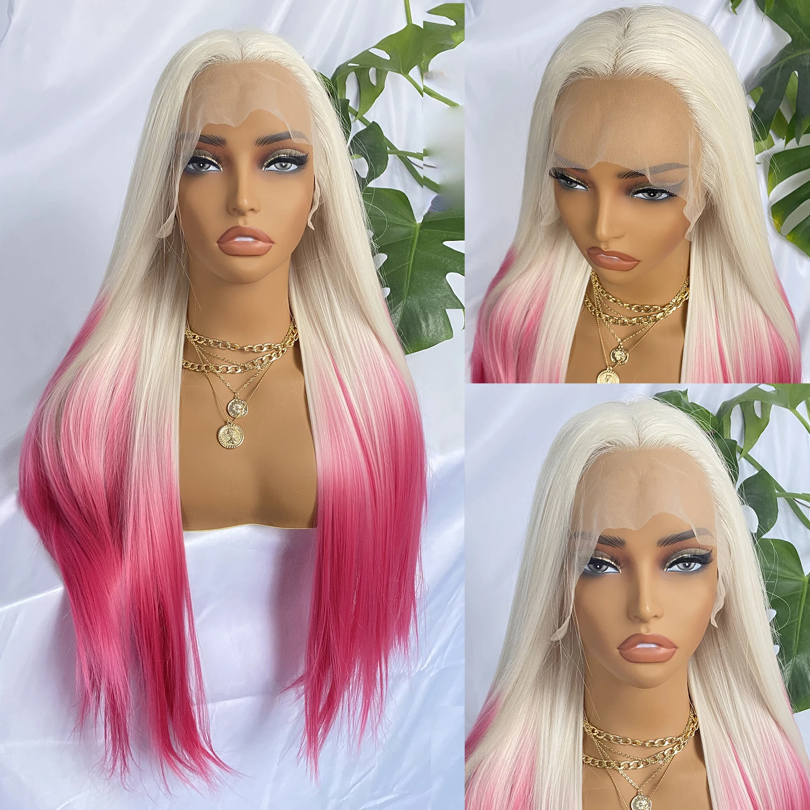 Ombre Розовый Синтетический Парик Фронта Шнурка Цветные Платиновые Корни 13x4 Длинные Прямые Волосы Натуральные Волосы Бесклеевые Парики Для Женщин
Ombre Розовый Синтетический Парик Фронта Шнурка Цветные Платиновые Корни 13x4 Длинные Прямые Волосы Натуральные Волосы Бесклеевые Парики Для Женщин