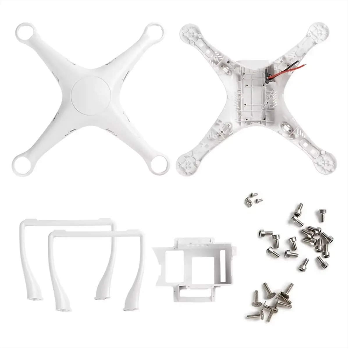 DTC5 For DJI Phantom 3A/P Drone Repair Parts - Complete Body Shell Set with Upper Middle Bottom Sections & Landing Gear
DTC5 For DJI Phantom 3A/P Drone Repair Parts - Complete Body Shell Set with Upper Middle Bottom Sections & Landing Gear