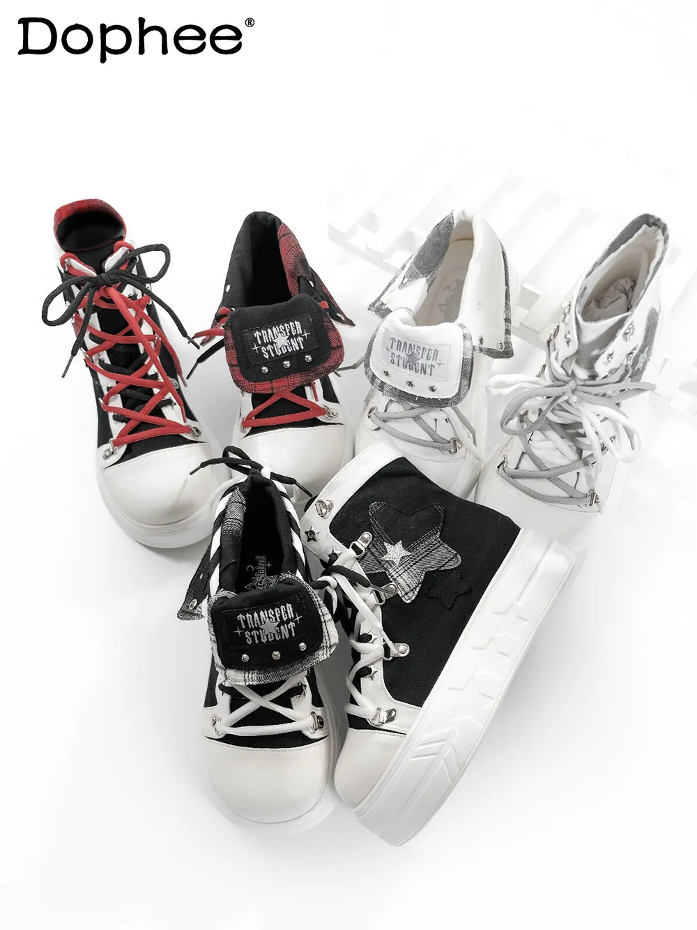 Original Subculture Punk Deep Mouth Muffin Platform Shoes Women Spring and Summer New Students Jk Sweet Cool Casual Canvas Shoes
Original Subculture Punk Deep Mouth Muffin Platform Shoes Women Spring and Summer New Students Jk Sweet Cool Casual Canvas Shoes