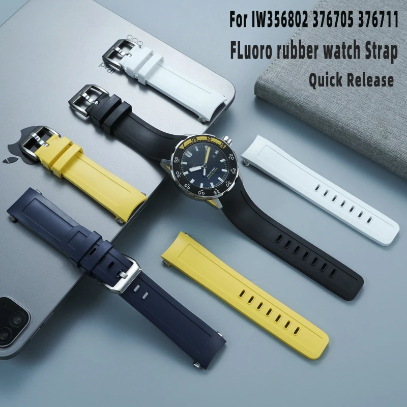 Быстросъемный ремешок для часов в оригинальном стиле для IWC AQUATIMER IW356802/376705 Ocean Timepiece, черный резиновый ремешок с изогнутым концом, 22 мм
Быстросъемный ремешок для часов в оригинальном стиле для IWC AQUATIMER IW356802/376705 Ocean Timepiece, черный резиновый ремешок с изогнутым концом, 22 мм