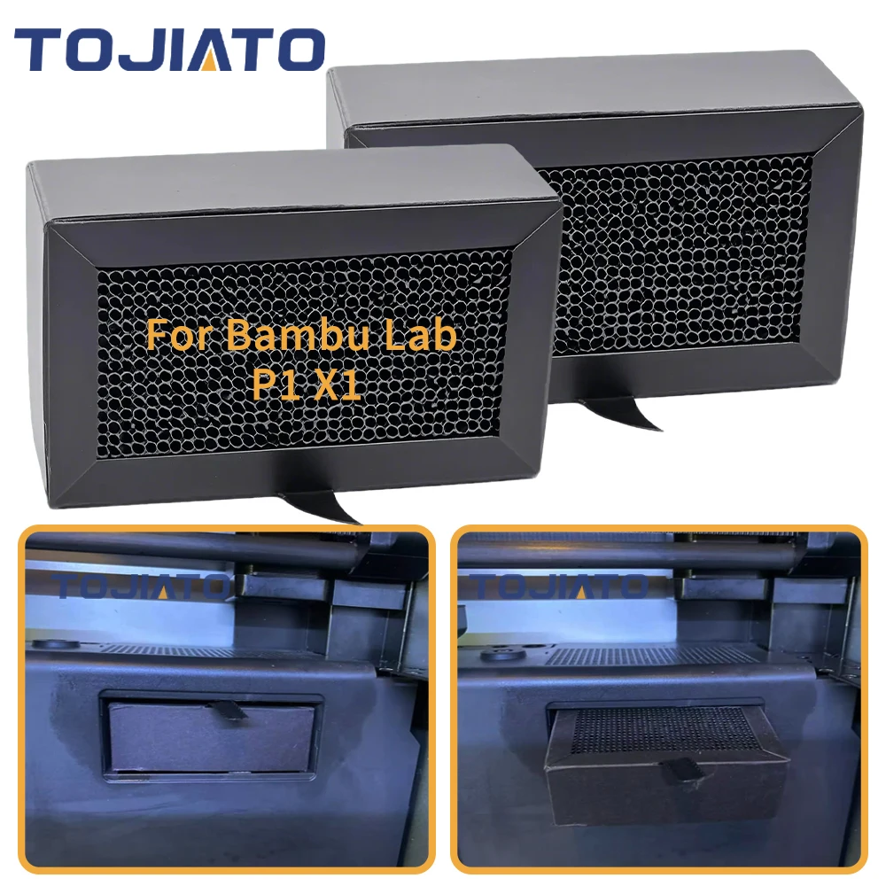 1/2/3 шт. фильтр с активированным углем, сменный фильтр для очистителя воздуха для Bambu Lab P1P P1S X1 X1C X1E, детали 3D-принтера для Bambu Lab
1/2/3 шт. фильтр с активированным углем, сменный фильтр для очистителя воздуха для Bambu Lab P1P P1S X1 X1C X1E, детали 3D-принтера для Bambu Lab