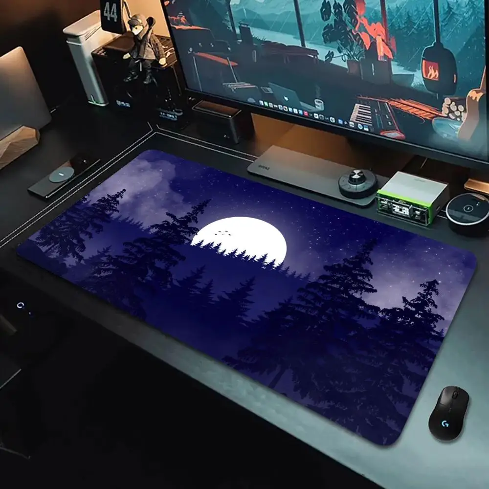 Pine trees and moon night scene mousepad Gaming Keyboard PC Desktop accessorie gaming accessories rubber non-slip
Pine trees and moon night scene mousepad Gaming Keyboard PC Desktop accessorie gaming accessories rubber non-slip