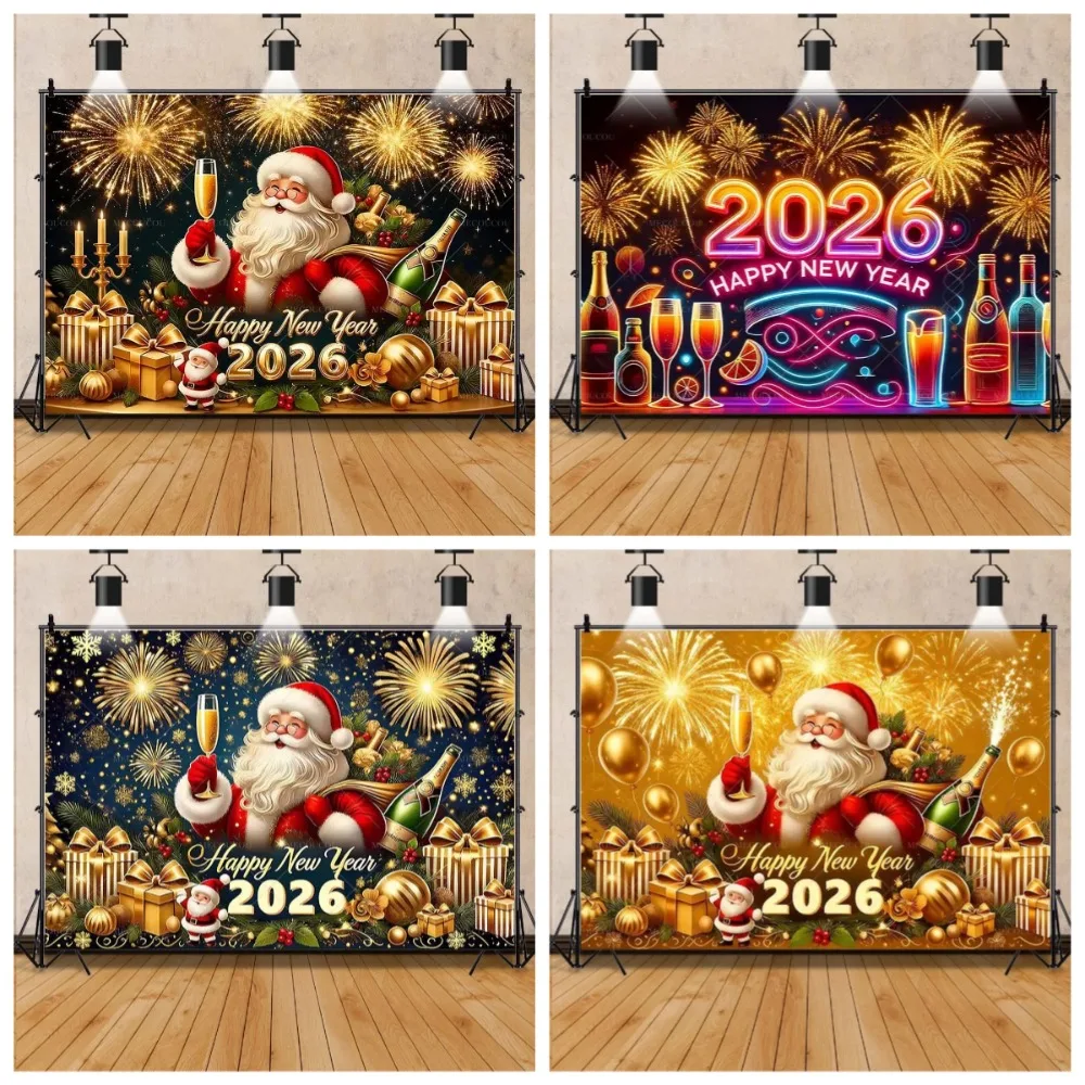 Happy New Year 2026 Santa Claus shooting background music, celebrating the New Year beer family annual party shooting background
Happy New Year 2026 Santa Claus shooting background music, celebrating the New Year beer family annual party shooting background