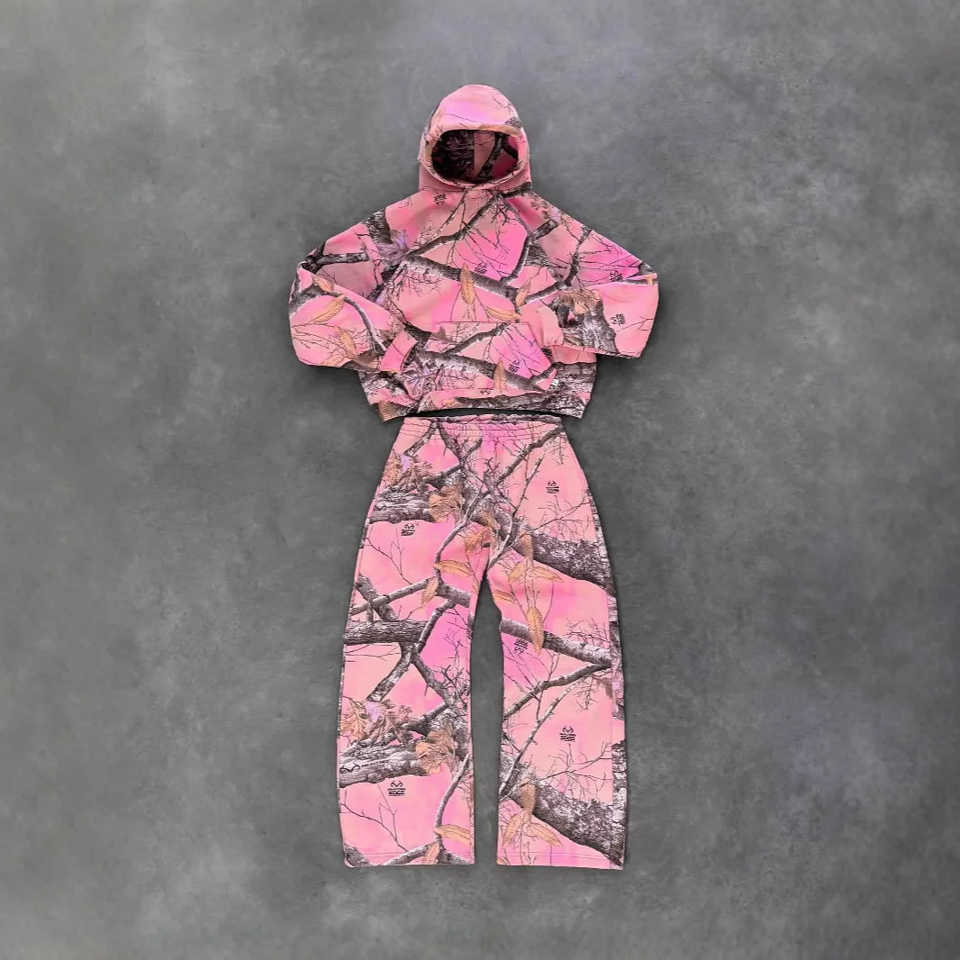 Discount Camouflage 2 Piece Set Y2K Harajuku Zipper Man Hoodie Pullover Oversize Sweatpant Casual Wide Leg Women Pant Streetwear
Discount Camouflage 2 Piece Set Y2K Harajuku Zipper Man Hoodie Pullover Oversize Sweatpant Casual Wide Leg Women Pant Streetwear