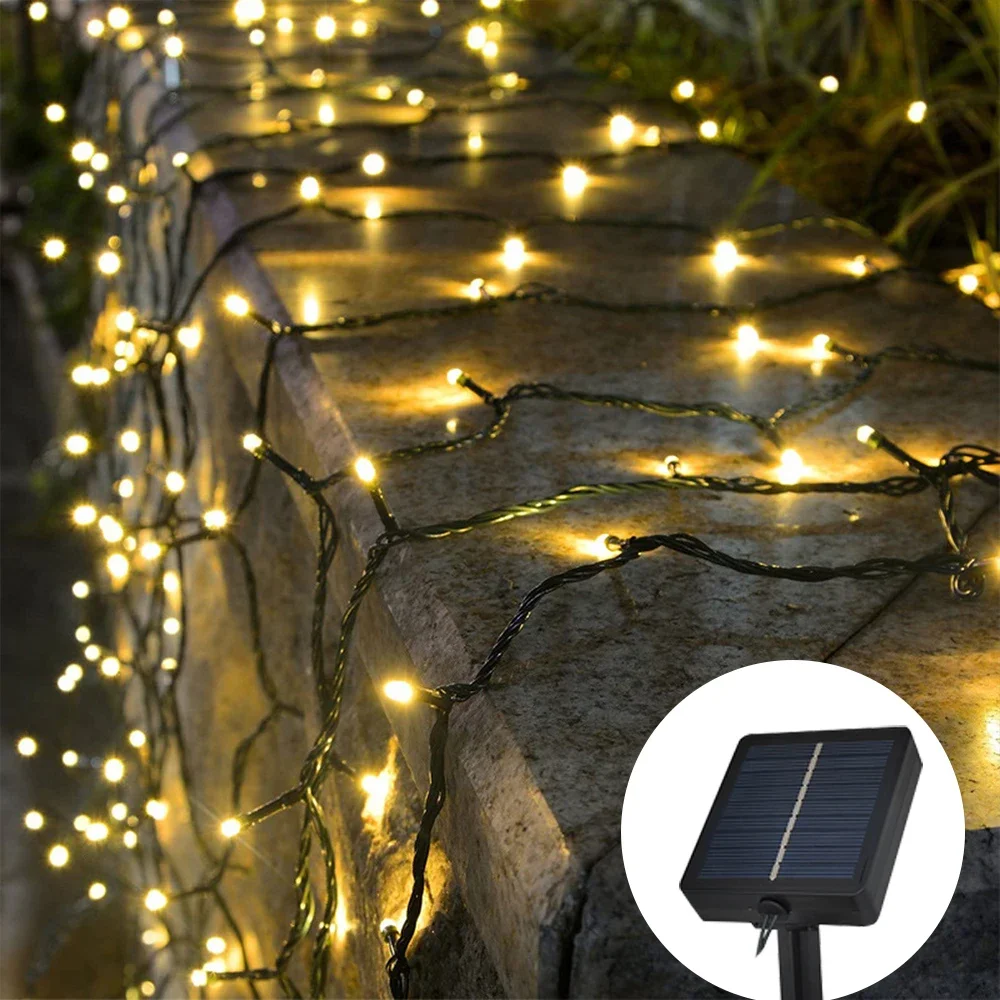 1pc Solar String Lights, 50 LEDs Christmas Fairy Garden Lights 8 Modes Solar Fairy Lights for Christmas, Halloween Party Decor
1pc Solar String Lights, 50 LEDs Christmas Fairy Garden Lights 8 Modes Solar Fairy Lights for Christmas, Halloween Party Decor