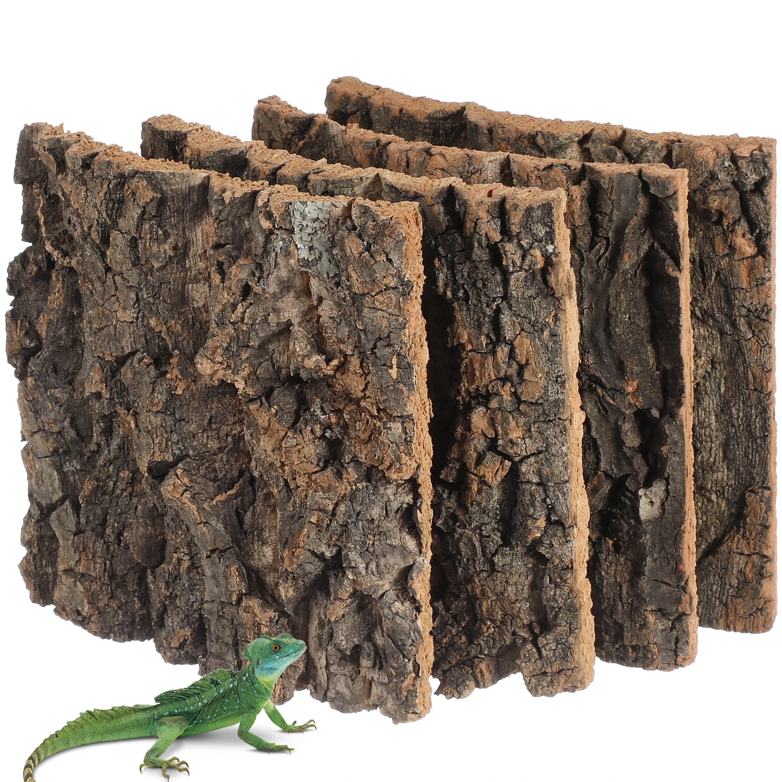 4 Pcs Cork Fish Tank Decoration Decors Bearded Dragon Background Bark for Reptiles Natural
4 Pcs Cork Fish Tank Decoration Decors Bearded Dragon Background Bark for Reptiles Natural