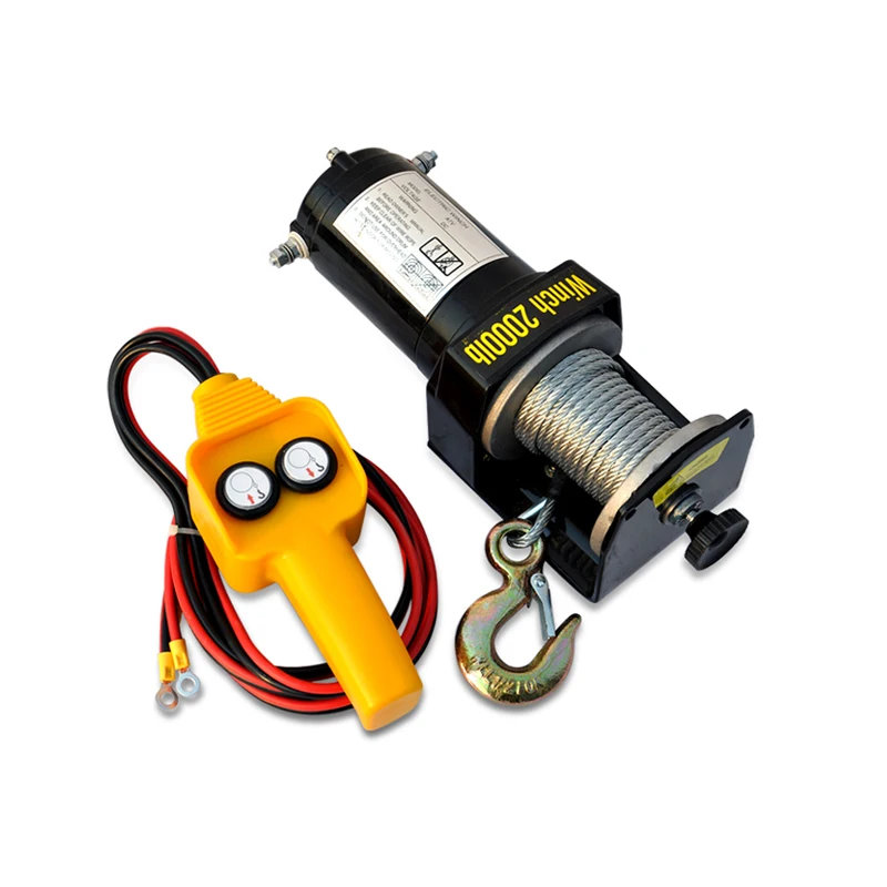 12V/24V DC Electric Winch Electric Hoist for Off-Road Vehicle Truck SUV and Jeep Heavy Duty Recovery and Lifting Winch
12V/24V DC Electric Winch Electric Hoist for Off-Road Vehicle Truck SUV and Jeep Heavy Duty Recovery and Lifting Winch