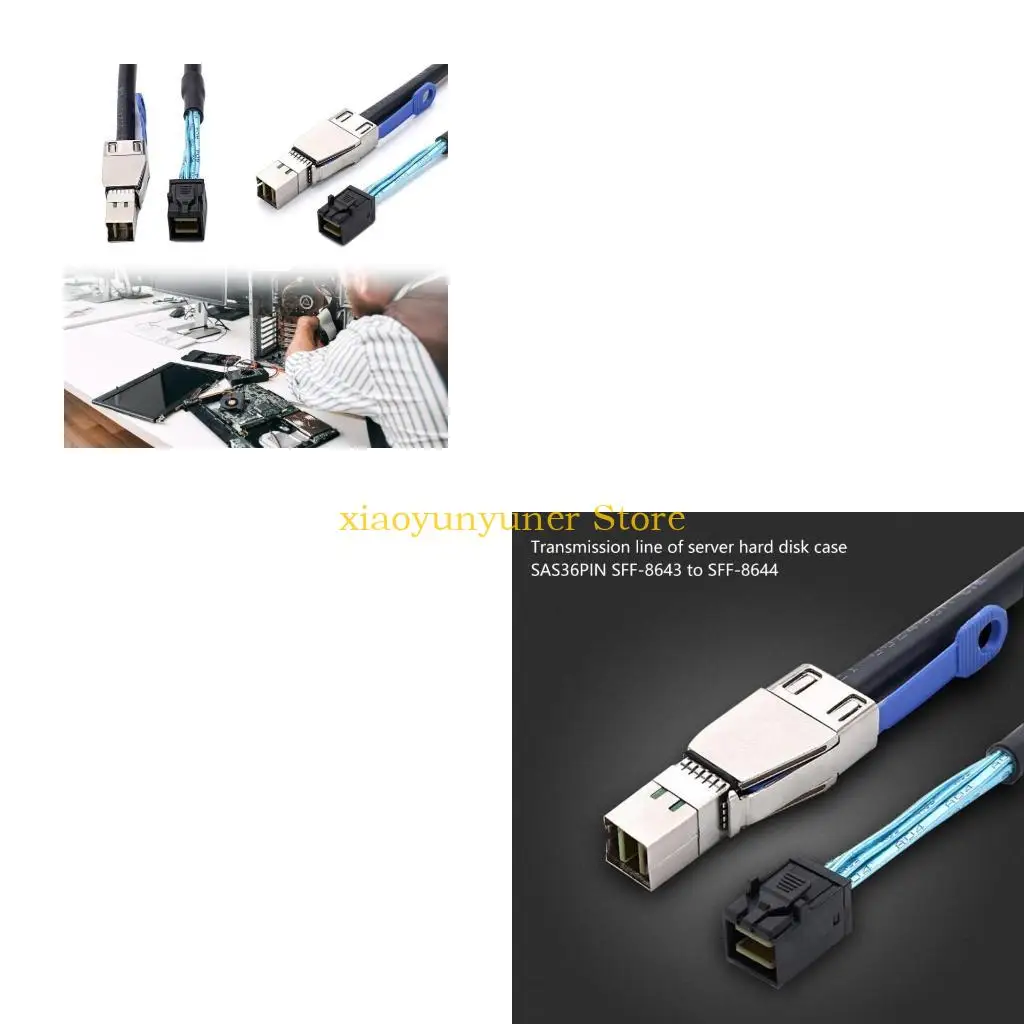 P9JB Professional External SFF-8644 to SFF-8643 Data Server Raids Cable Server Cable External Card Adapter Cable
P9JB Professional External SFF-8644 to SFF-8643 Data Server Raids Cable Server Cable External Card Adapter Cable