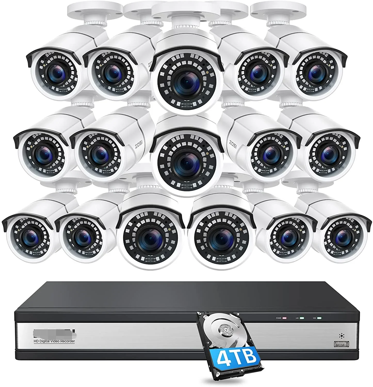 Hot Selling High Quality Security Waterproof Night Vision Surveillance Camera
Hot Selling High Quality Security Waterproof Night Vision Surveillance Camera