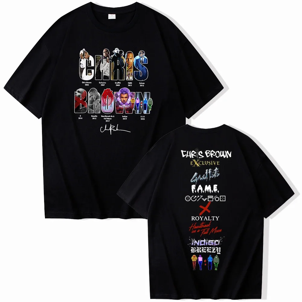 Chris Brown 11 11 Tour 2024 Summer T-Shirts Unisex Harajuku O-Neck Short Sleeve Shirts Music
Chris Brown 11 11 Tour 2024 Summer T-Shirts Unisex Harajuku O-Neck Short Sleeve Shirts Music