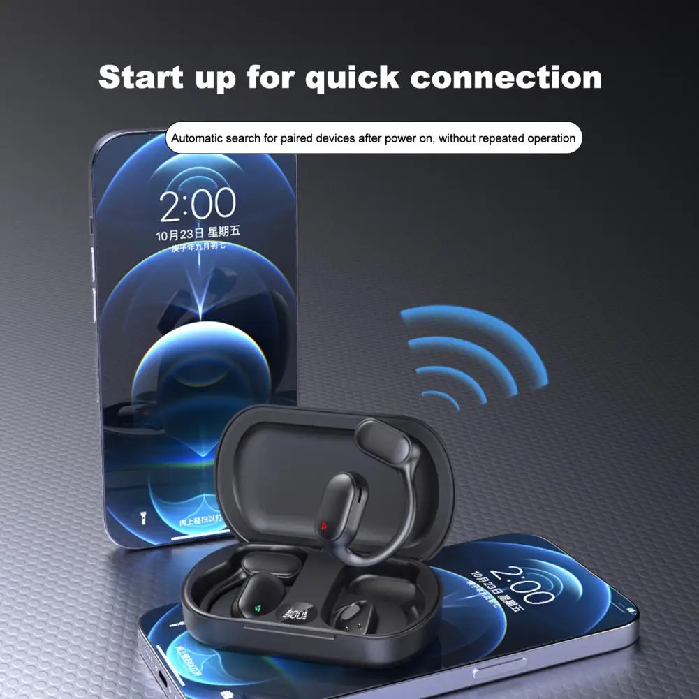 Wireless Earbud 1 Set Universal Automatic Pairing with Wireless Charging Case Bluetooth-compatible Earbud for Office
Wireless Earbud 1 Set Universal Automatic Pairing with Wireless Charging Case Bluetooth-compatible Earbud for Office