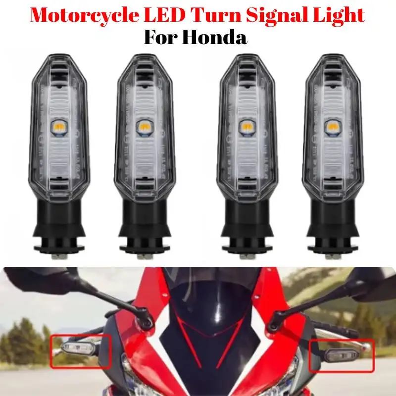 Motorcycle Turn Signal Indicator Light For HONDA NC700 NC750 S/X/DCT CTX700 CBR 600RR 650F 500R 400R Moto LED Turn Signa Lamp
Motorcycle Turn Signal Indicator Light For HONDA NC700 NC750 S/X/DCT CTX700 CBR 600RR 650F 500R 400R Moto LED Turn Signa Lamp