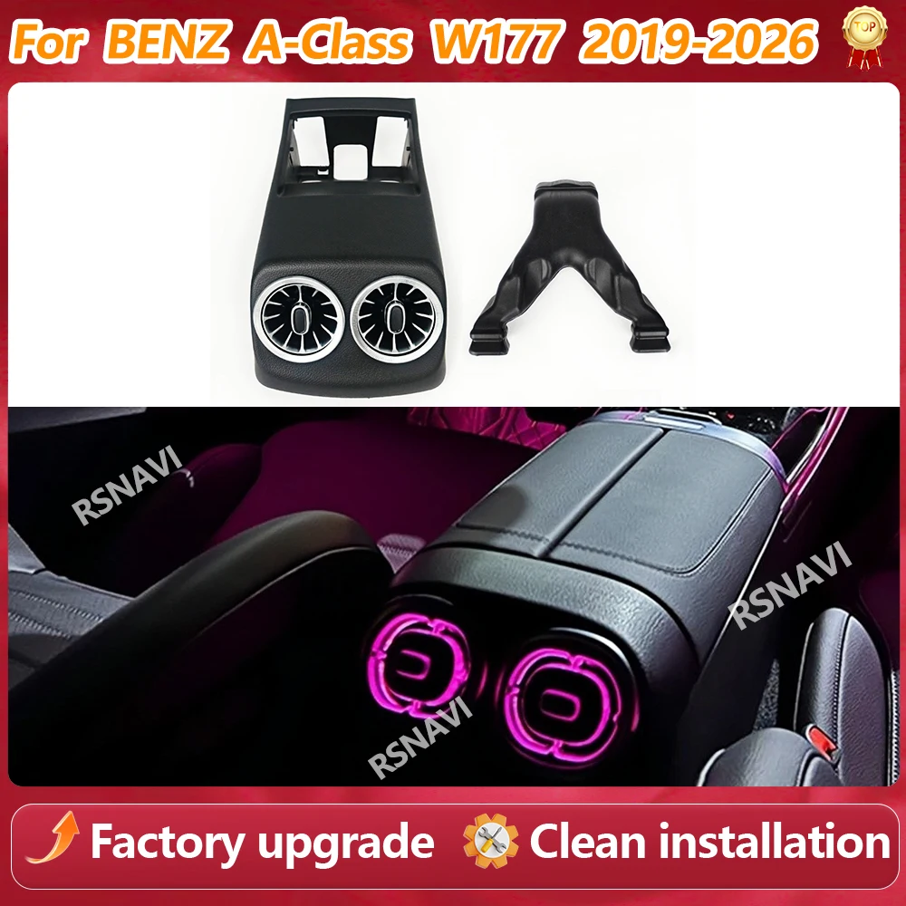 Rear Climate Control Panel For Mercedes Benz A-Class W177 2019-2026 Original Car Upgrade Part Turbine Nozzle Decorative Lamp
Rear Climate Control Panel For Mercedes Benz A-Class W177 2019-2026 Original Car Upgrade Part Turbine Nozzle Decorative Lamp