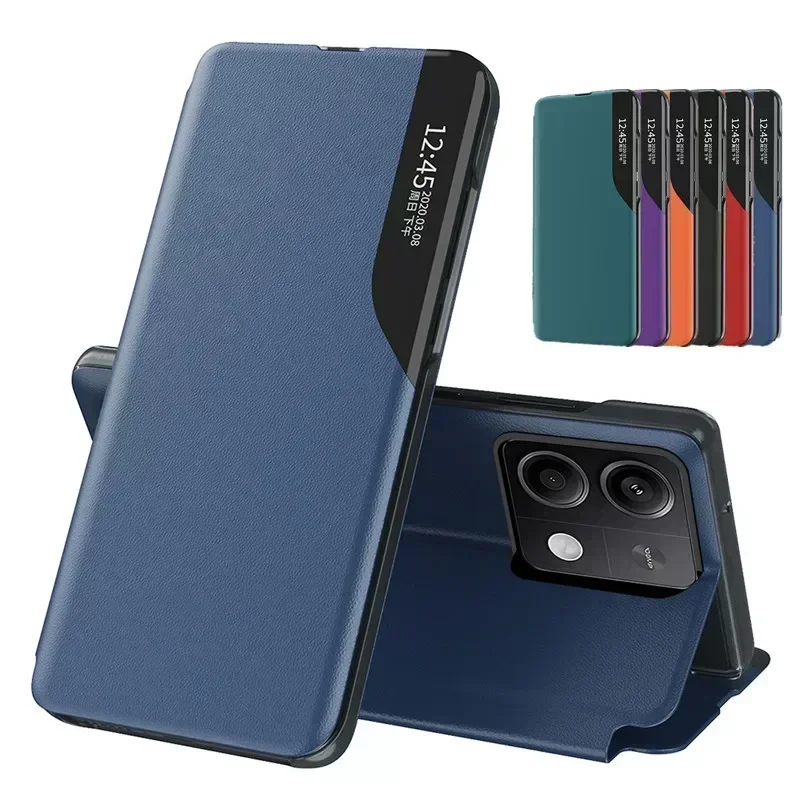 Window Magnetic Flip Phone Case For Xiaomi Redmi Note 13 Pro Plus 5G 4G Book Leather Holder Anti-fall Cover Funda Shell Coque
Window Magnetic Flip Phone Case For Xiaomi Redmi Note 13 Pro Plus 5G 4G Book Leather Holder Anti-fall Cover Funda Shell Coque