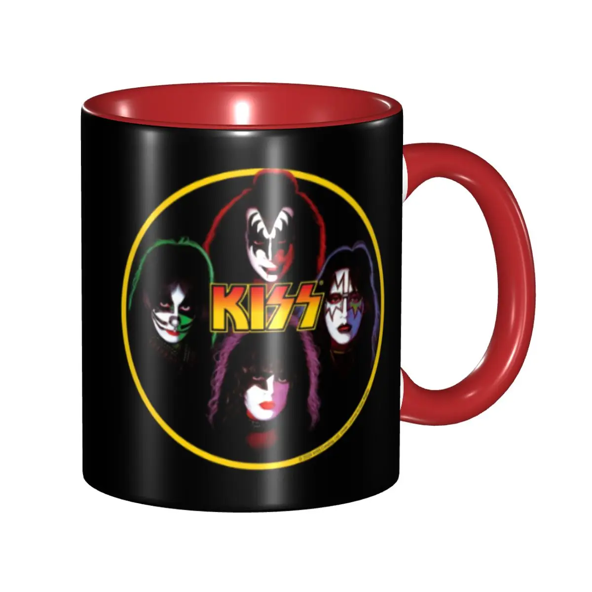 DIY Heavy Metal Rock Band Kiss Ceramic Mug Personalized Coffee Cup Creative Present
DIY Heavy Metal Rock Band Kiss Ceramic Mug Personalized Coffee Cup Creative Present