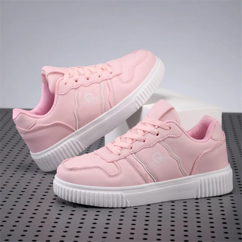 Fashion Pink Women's Skate Shoes Comfortable Platform Skateboard Sneakers Man Breathable Low Cut Designer Shoes Men Board Shoes
Fashion Pink Women's Skate Shoes Comfortable Platform Skateboard Sneakers Man Breathable Low Cut Designer Shoes Men Board Shoes
