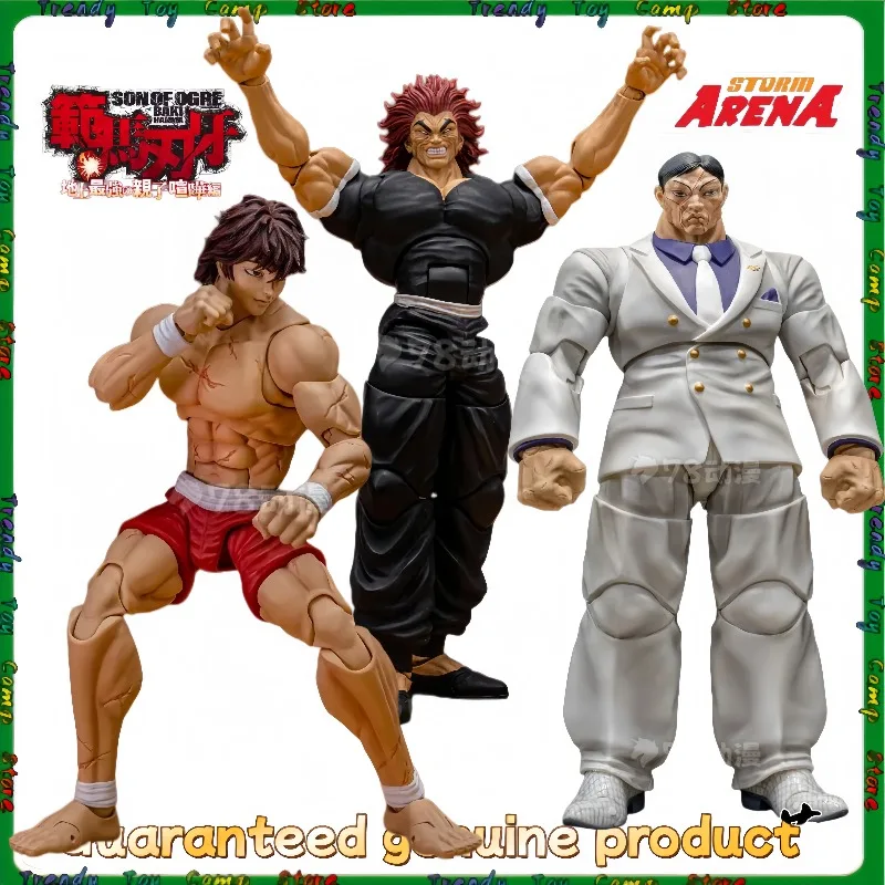 STORM Genuine STORM ARENA serie 1/12 Baki the Grappler Kaoru Hanayama&Baki Hanma&Yujiro Hanma modelo articulado Ghost Back
STORM Genuine STORM ARENA serie 1/12 Baki the Grappler Kaoru Hanayama&Baki Hanma&Yujiro Hanma modelo articulado Ghost Back